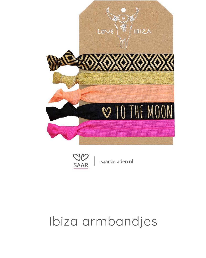 Love Ibiza armbandjes