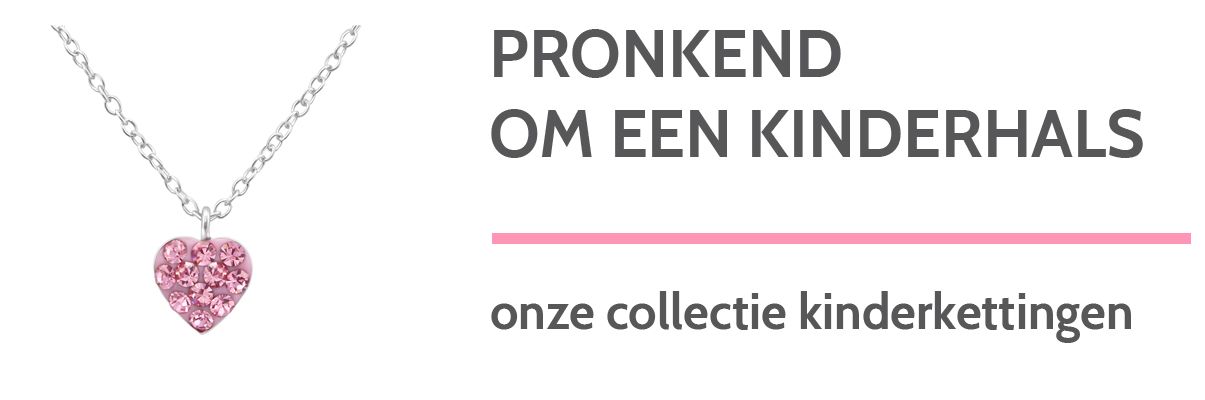 De collectie kinderkettingen bij SAAR sieraden