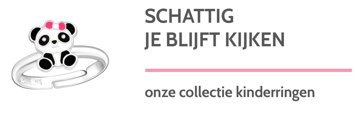 De collectie kinderringen bij SAAR sieraden